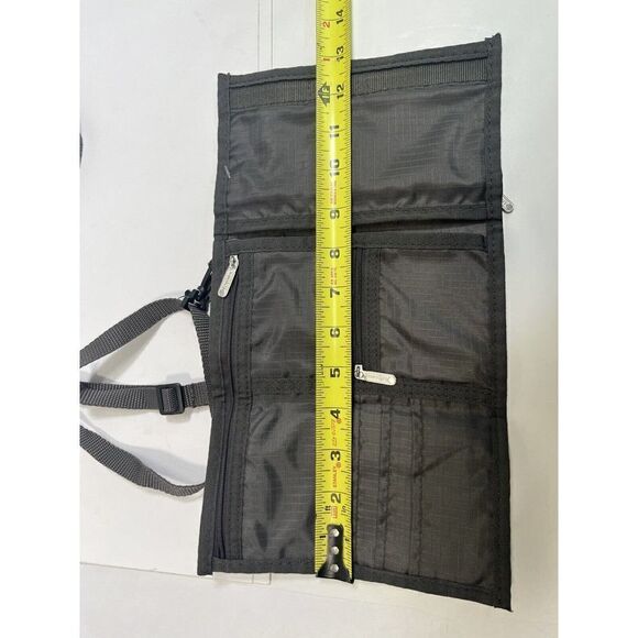 LeSportsac Small Crossbody Wallet Beauty Cosmetics Hair Stylist Rare Eyelash - Picture 11 of 16